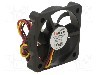 Ventilator 50x50x10mm, 12V DC, Akasa - AK-5010MS-KT05