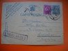 HOPCT CARTE POSTALA NR 515 B CENZURAT ALBA IULIA - ANUL 1944 / TIMBRUL FIX REGELE MIHAI -STAMPILOGRAFIE -CIRCULATA