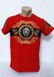 Tricou barbați model cap leu - S
