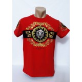 Tricou barbați model cap leu - S