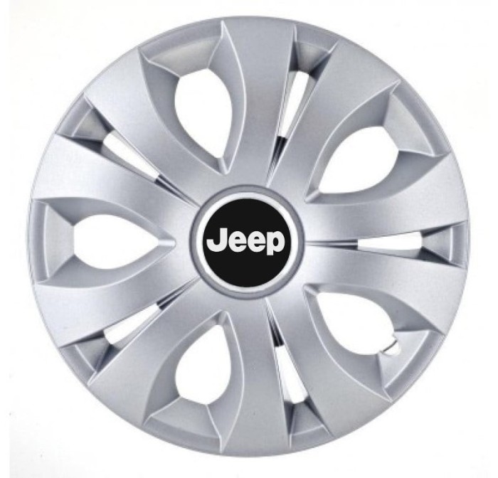 Set 4 Capace Roti Autohelix MSA&reg; potrivite jantelor de 14 inch, Compatibil Cu Jeep, model Top Gray