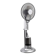 Ventilator cu Pulverizare Vapori de Apa si Umidificare, Argintiu, Putere 75W, Diametru 40cm, 3 Viteze foto