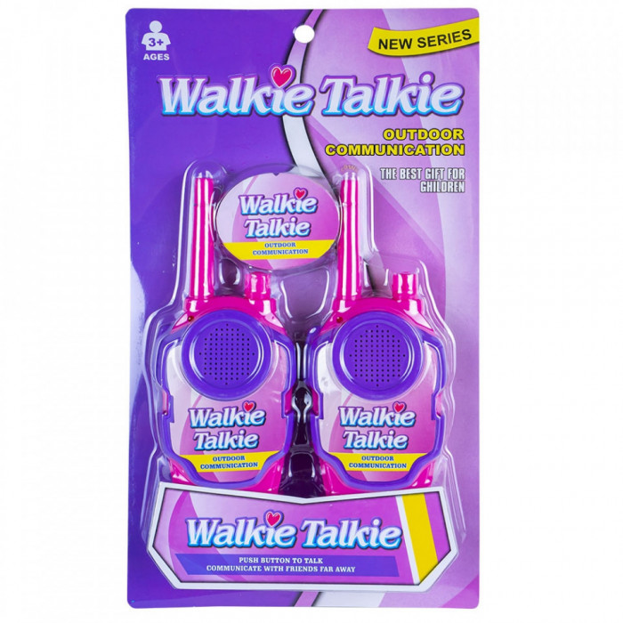 Statie Walkie-Talkie, pentru fete, 5-7 ani, +10 ani, 3-5 ani, 7-10 ani, Fete