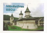 RF109 - Carte Postala - Manastirea Secu. Jud Neamt, necirculata
