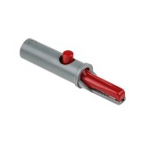 Crocodil borna 4mm rosu AK10RT