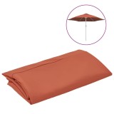 Cumpara ieftin Panza de schimb umbrela de soare de exterior caramiziu 300 cm