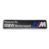 Emblema BMW Motorsport, 12x2.8cm, negru