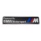 Emblema BMW Motorsport, 12x2.8cm, negru