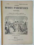 LES MODES PARISIENNES ILLUSTREES , JOURNAL DE LA BONNE COMPAGNIE , NO. 1476 , 1872