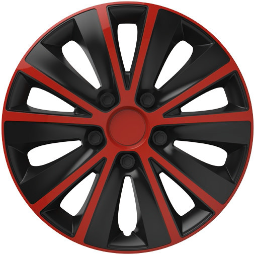 Set 4 Buc Capace Roti Versaco Rapide Red &amp;amp; Black 14&amp;quot; V8920