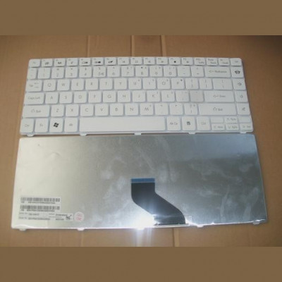 Tastatura laptop noua GATEWAY NV49C / Packard Bell Easynote NM86 NM87 White US foto