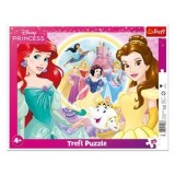 Puzzle cu printese, 25 de piese, Multicolor, CMCLASS