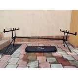 Rod pod FL159 Duo Pod BLACK pentru 3 sau 4 lansete buzz bar 78cm 2025