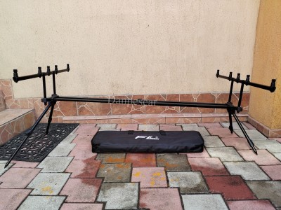 Rod pod FL159 Duo Pod BLACK pentru 3 sau 4 lansete buzz bar 78cm 2025 foto
