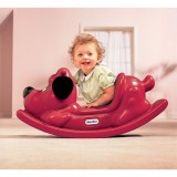 Little Tikes Balansoar Cățel Roșu - Balansoar copii, interior/exterior, siguranță &amp; distracție!