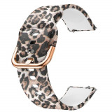 Cumpara ieftin Curea silicon, compatibila Huawei Watch GT 3 42mm, telescoape Quick Release, Vintage