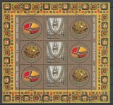 ROMANIA 2007 LP 1757 a SFINTELE PASTI BLOC MNH, Nestampilat