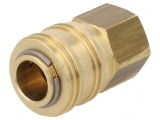 Conector rapid alamă 35bar NBR