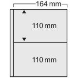 Folii carti postale 4 buzunare 164 x 110 mm - Compact