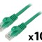 Cablul patch U/UTP 6 litat CCA PVC verde 2m 26AWG