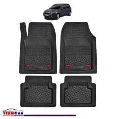 Covorase Auto TeamCar&reg; Tip Tavita Compatibile Mazda 2 Generatia I (2003&ndash;2007) Negru Material Rezistent