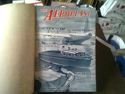 REVISTA THE AEROPLANE - 9 NUMERE/IULIE, AUGUST1933 foto