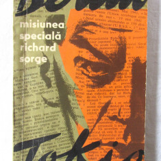 "MISIUNEA SPECIALA RICHARD SORGE Berlin-Tokio", S. Goliakov, V. Ponizovski, 1966