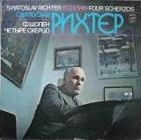 Disc vinil, LP. SVYATOSLAV RICHTER. FOUR SCHERZOS-FRYDERYK CHOPIN, Clasica