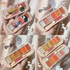 Paleta 6 Farduri de Pleoape, Iman Of Noble, Unicorn, 01, 15 g