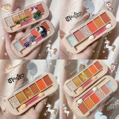 Paleta 6 Farduri de Pleoape, Iman Of Noble, Unicorn, 01, 15 g foto