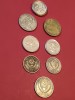 Lot 8 jetoane si monede (UNC si circulate) [poze] (J8). Discount conform descriere [10 - 20 %. Vezi descrierea.].