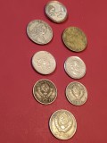 Lot 8 jetoane si monede (UNC si circulate) [poze] (J8). Discount conform descriere [10 - 20 %. Vezi descrierea.].