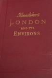 LONDON AND ITS ENVIRONS HANDBOOK FOR TRAVELLERS BY K BAEDEKER 1908