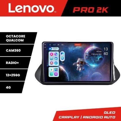 Navigatie Nissan X-trail 2021- Lenovo Qled 2K Octa Core 12+256 360 DSP ADAS carplay android auto radio internet kit-x-trail-2021+PRO-2K-10-12+256 CarS