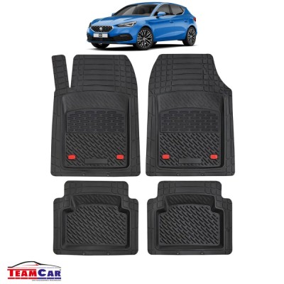 Covorașe Auto TeamCar&amp;reg; Tip Tăviță Compatibile Seat Leon Mk4 (2020&amp;ndash;prezent) - Hatchback foto