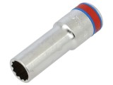 Cheie Tubulară 12 Colțuri KING TONY 1/2", 77mm - Cod 423018S