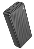 POWER BANK Borofone &quot;BJ55A&quot;, 20000mAh, 10W, 2 x USB; 1 x USB Type-C, 1 x Micro USB, total 5V/2A, negru, &quot;6941991111785&quot; (timbru verde 0.98 lei)