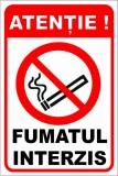 Semn atentie fumatul interzis