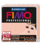 FIMO Professional 85g Roz Cochilie Scoică - Pasta Modelaj Profesională, Culoare Roz, Lut Polimeric, Made in Germany