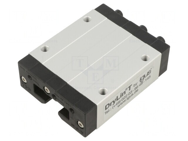 Cărucior aluminiu DryLin T ghidaje liniare 87mm