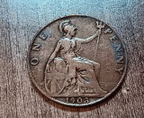 C50 - Moneda foarte veche - Anglia - one penny - 1903, Europa