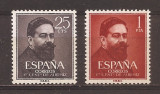 Spania 1960 - 100 de ani de la nașterea lui Isaac Albeniz, 1860-1909, MNH, Nestampilat