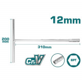 Total - Cheie Tubulara Cu Maner In T - 12Mm 200X310Mm (Industrial)