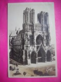 HOPCT 12971 CATEDRALA REIMS -FRANTA -STAMPILA-TIMBRU --CIRCULATA