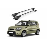 Bare portbagaj transversale auto aluminiu compatibile Kia Soul (Am) Hatchback 2009-2013 92-92 cm Cod: KL5