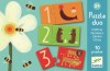 Djeco Puzzle duo Numere - Joc Educativ si interactiv pentru copii