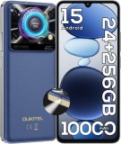 Cumpara ieftin Telefon Mobil OUKITEL C60 Pro, Albastru, 4G, 6.88 HD+, 24GB RAM (8GB + 16GB Extensibili), 256GB ROM, 13MP, Android 15, Unisoc T606, Difuzor 110dB, Lan