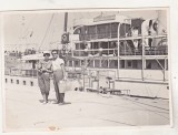 Bnk foto - Iahtul Libertatea la chei - inceputul anilor `60, Alb-Negru, Romania de la 1950, Transporturi