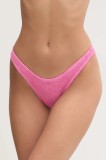Bond Eye chiloti de baie culoarea roz