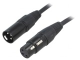 Cablu Audio XLR Tata-Mama 1.5m, CLIFF